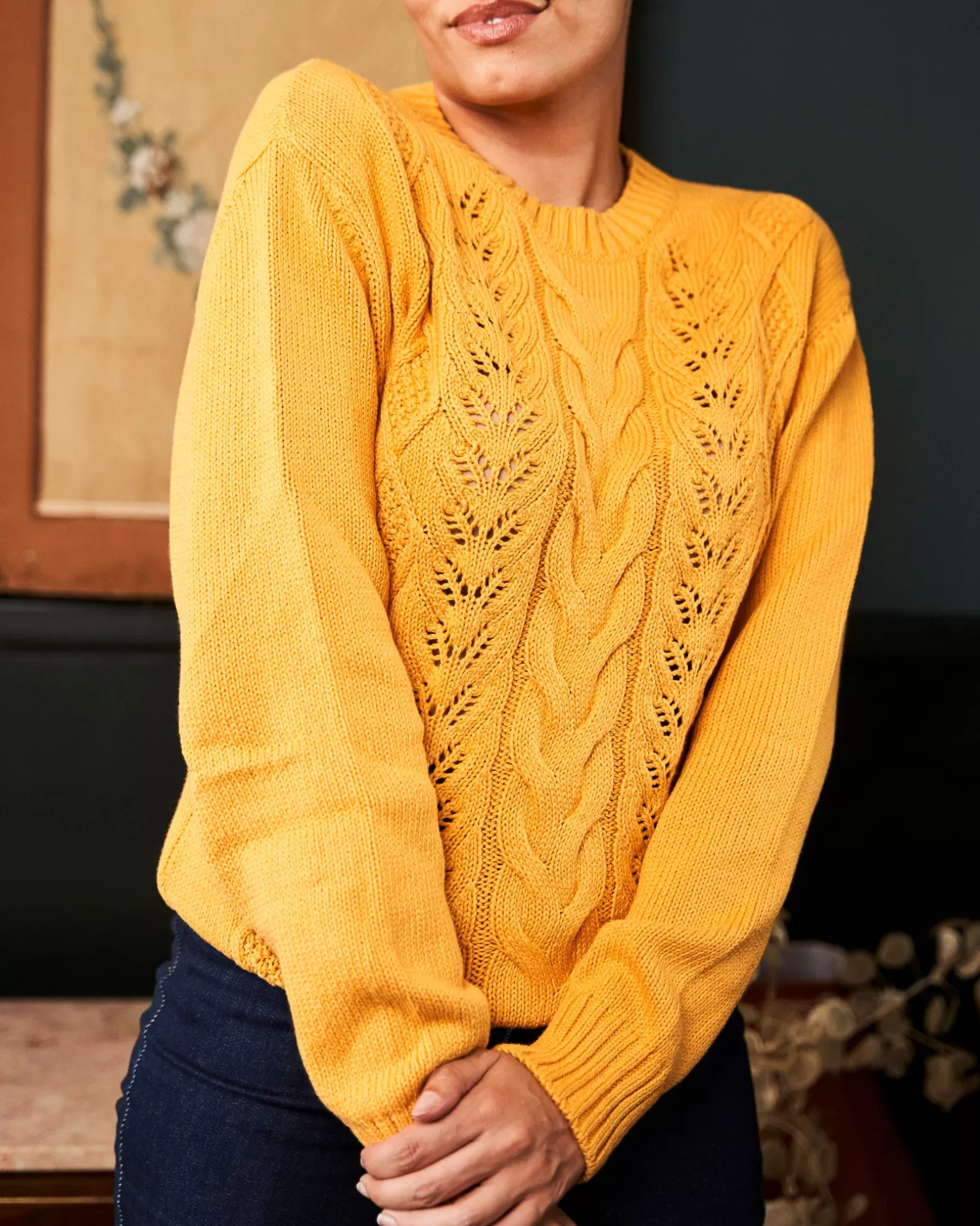 Minuit sur Terre Brume Ocre< Sweaters & Vests