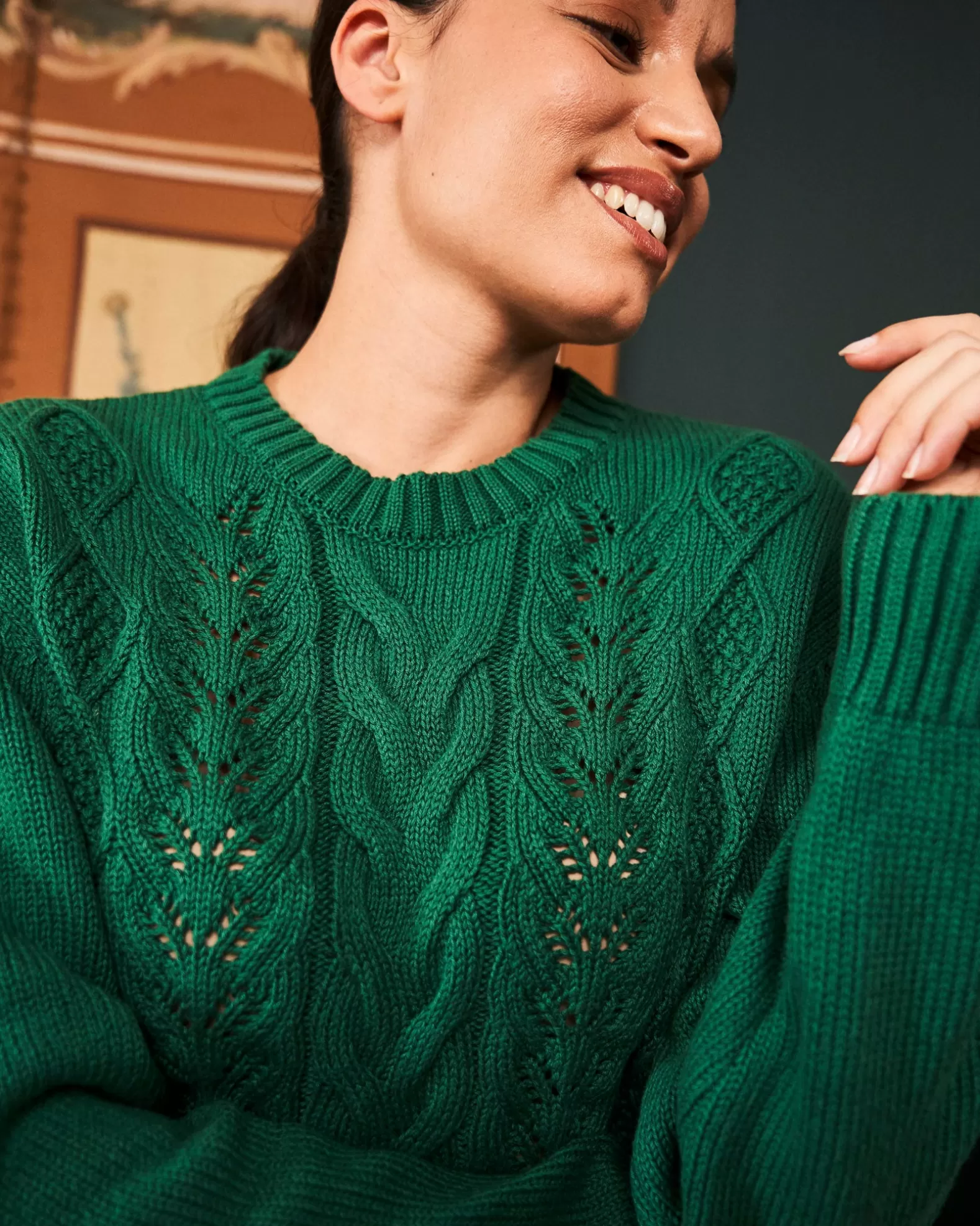 Minuit sur Terre Brume Vert< Sweaters & Vests