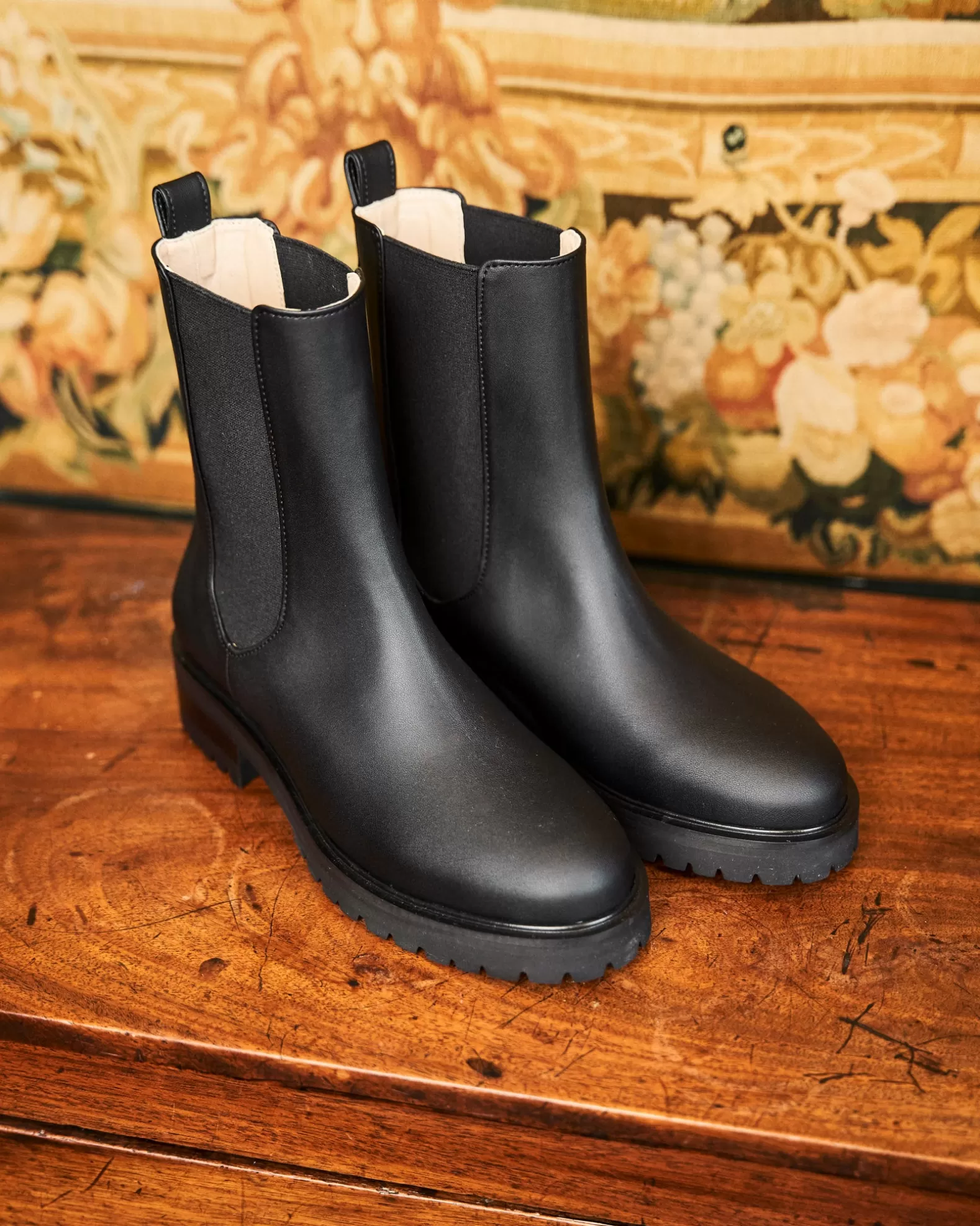 Minuit sur Terre Chelsea Noir< Low Boots
