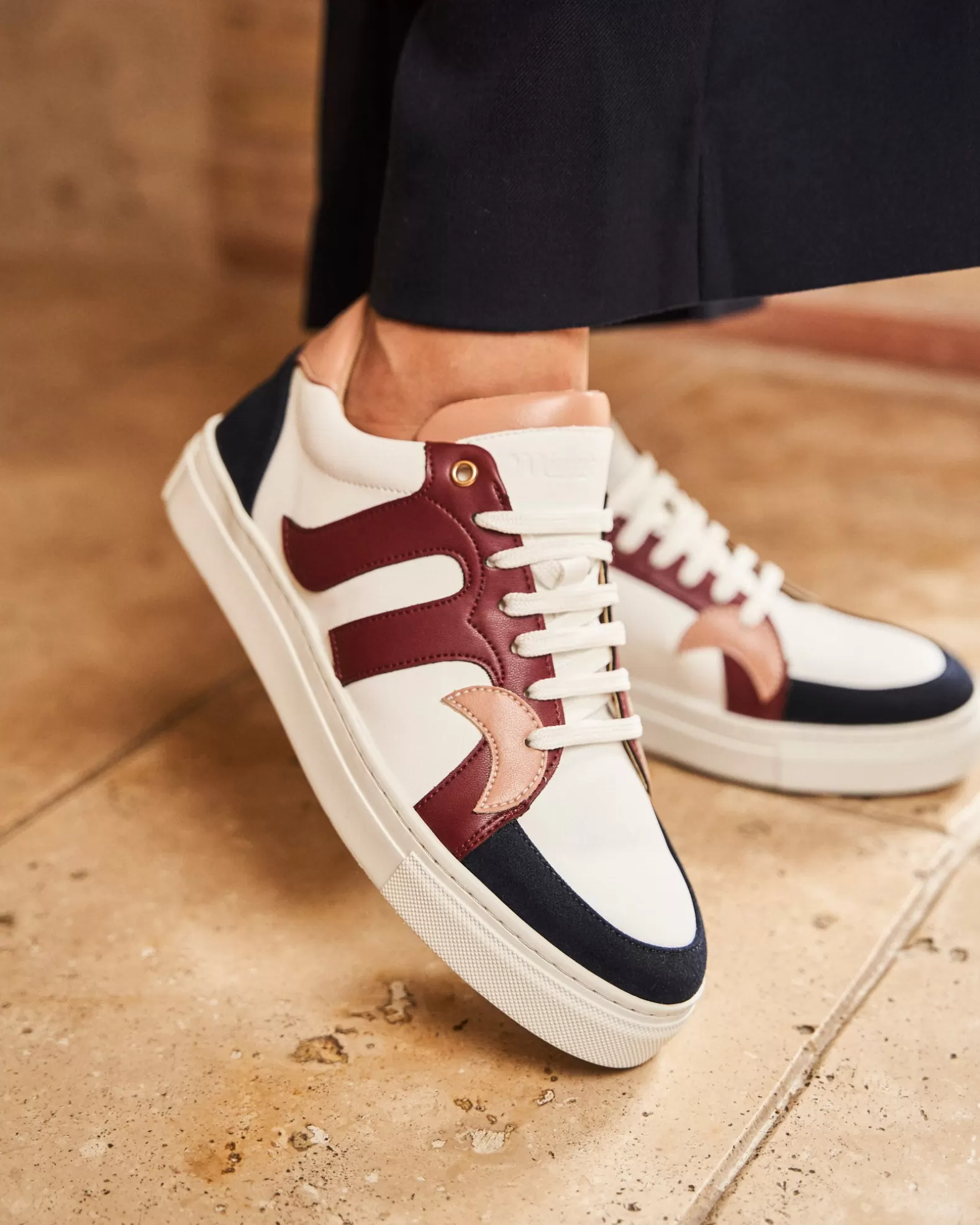 Minuit sur Terre Empreinte Nuit d'hiver< Sneakers