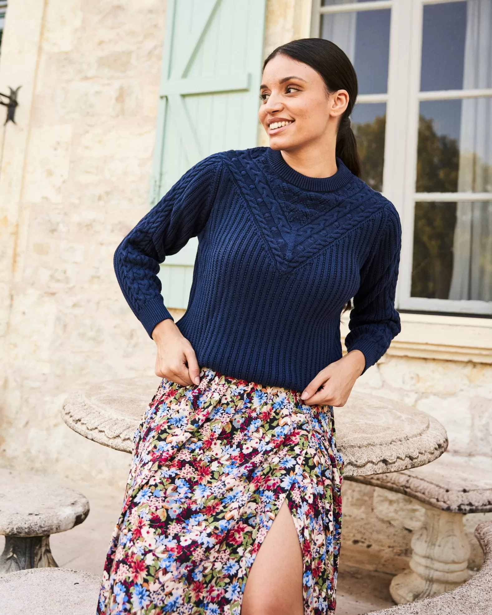 Minuit sur Terre Orage Bleu Minuit< Sweaters & Vests