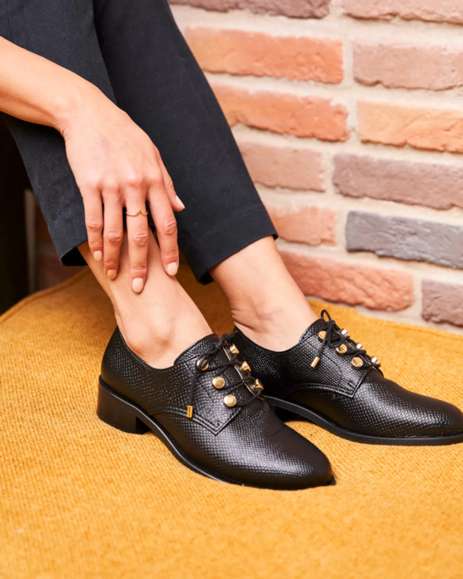Minuit sur Terre Piccadilly Noir Python< Loafers & Derbies